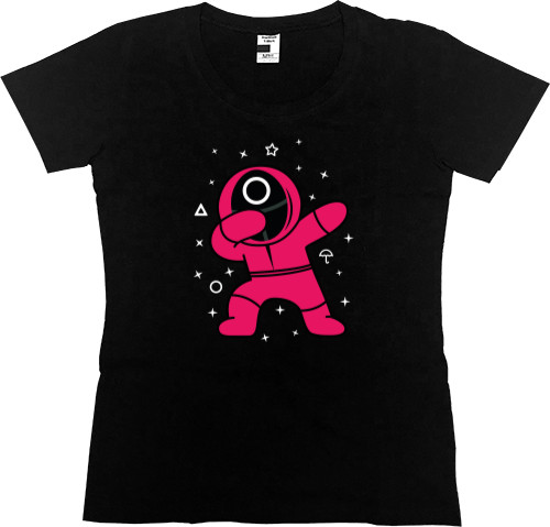 Women's Premium T-Shirt - Squid Game Deb - Mfest