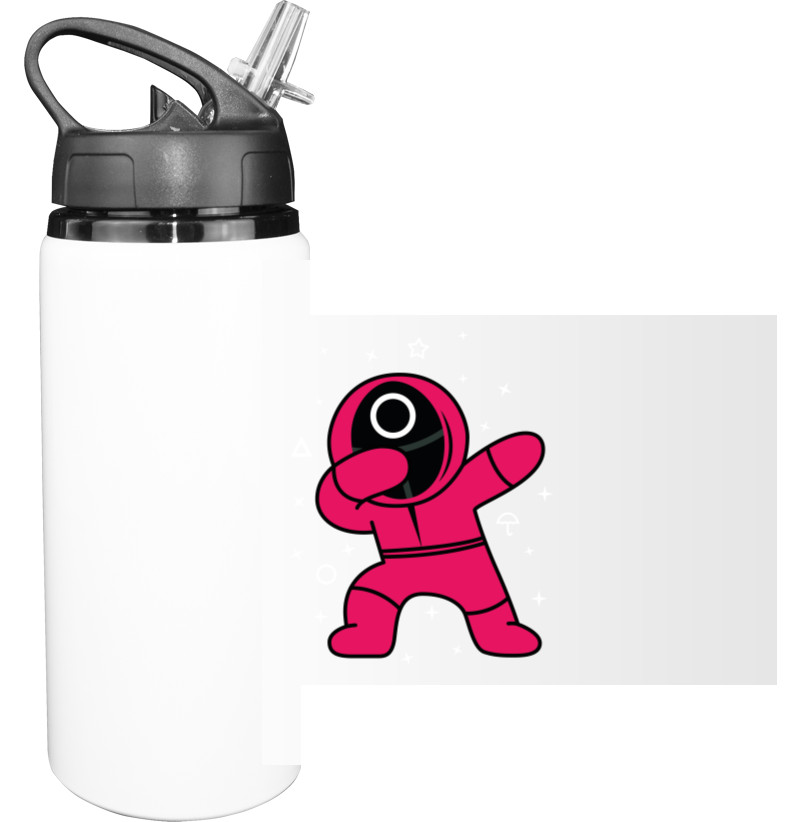 Sport Water Bottle - Squid Game Deb - Mfest