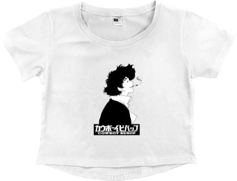 Women's Cropped Premium T-Shirt - Bebop - Mfest