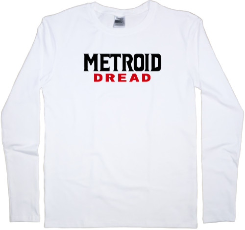 Men's Longsleeve Shirt - Metroid Dread логотип - Mfest