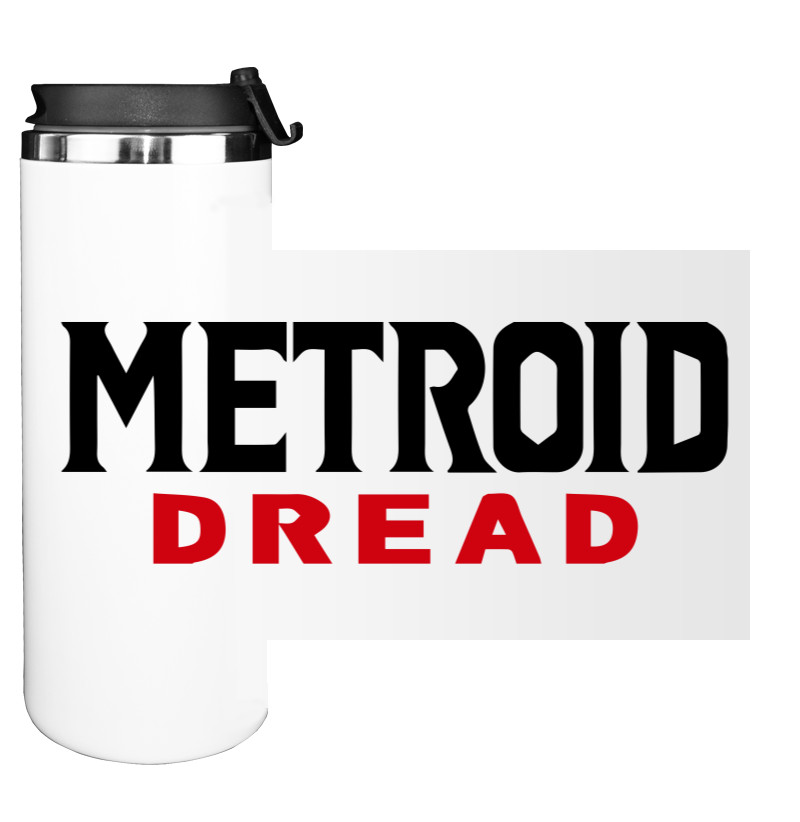 Термокружка - Metroid Dread логотип - Mfest