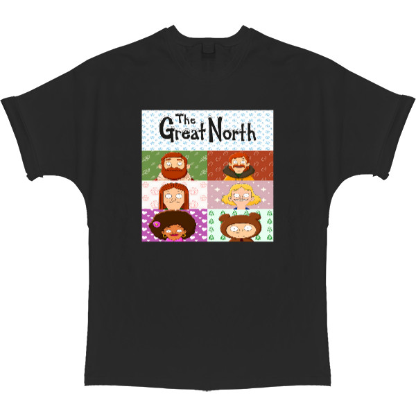 T-shirt Oversize - The Great North - Mfest