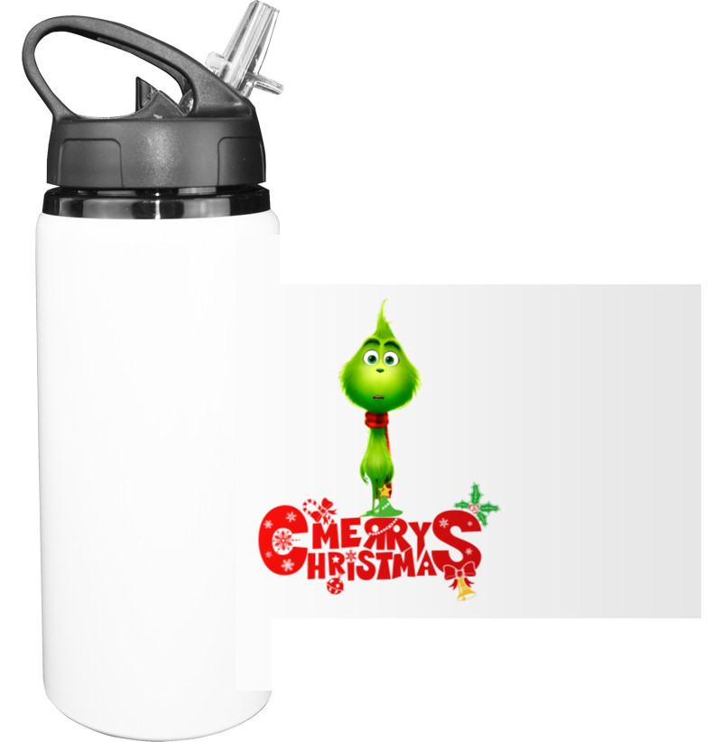 Sport Water Bottle - Merry Christmas - Mfest