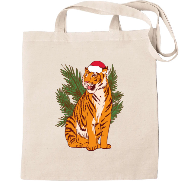 Tote Bag - Тигр в шапке новогодей - Mfest