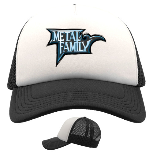 Trucker Cap - Metal family логотип - Mfest