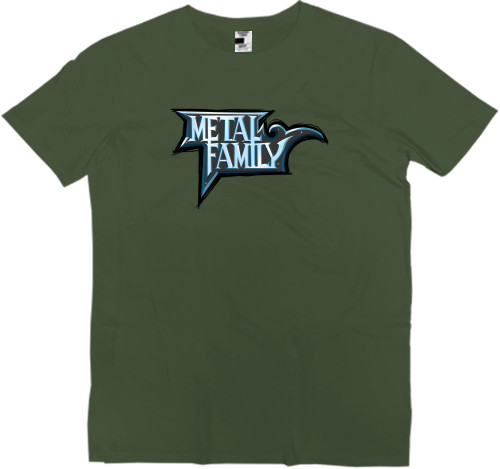 Metal family / Металлическая семья - Men’s Premium T-Shirt - Metal family логотип - Mfest