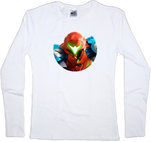 Women's Longsleeve Shirt - Metroid Dread - Mfest