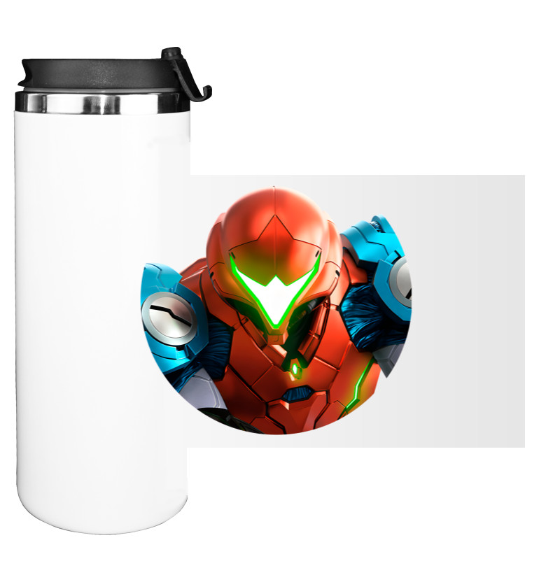 Water Bottle on Tumbler - Metroid Dread - Mfest