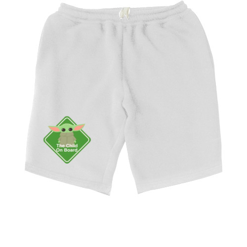 Men's Shorts - The child on board - Mfest