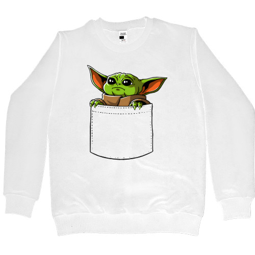 Kids' Premium Sweatshirt - Бэби йода в кармашке - Mfest