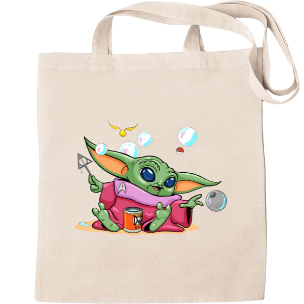 Tote Bag - Harry Potter Baby Yoda - Mfest