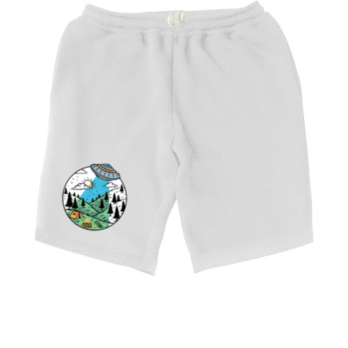 Men's Shorts - Путешествие арт - Mfest