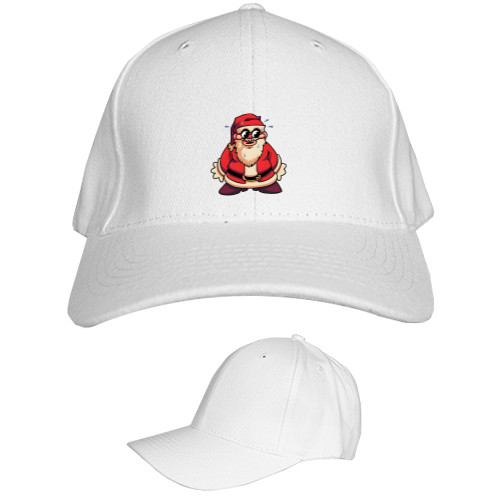 Kids' Baseball Cap 6-panel - Friday night funkin santa - Mfest