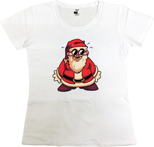 Women's Premium T-Shirt - Friday night funkin santa - Mfest