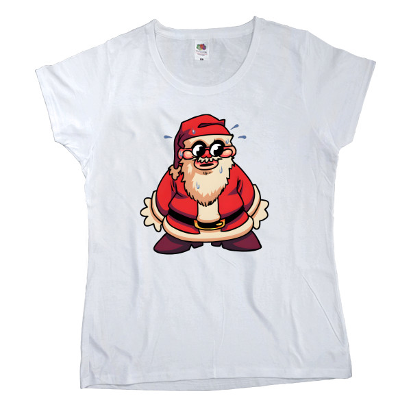 Women's T-shirt Fruit of the loom - Friday night funkin santa - Mfest