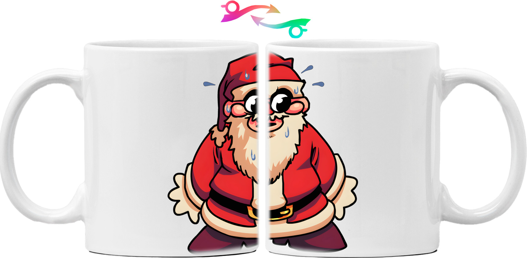 Mug - Friday night funkin santa - Mfest