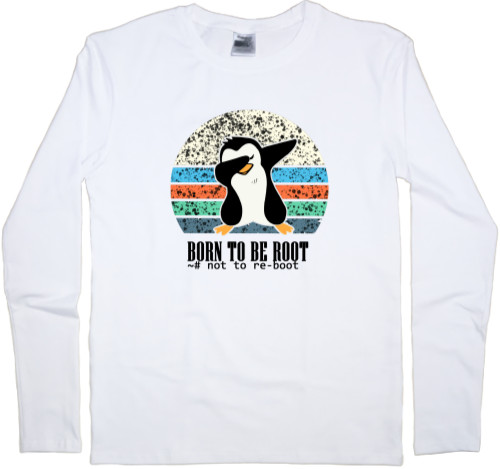 Kids' Longsleeve Shirt - Born to be root - Mfest