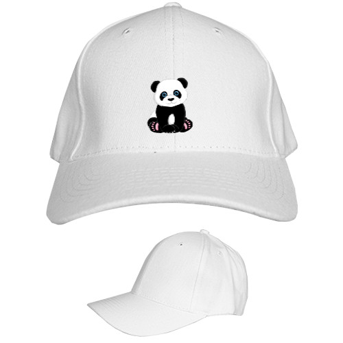 Kids' Baseball Cap 6-panel - Панда 5 - Mfest