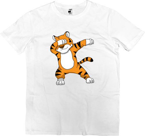 Men’s Premium T-Shirt - Tiger Dabbing - Mfest