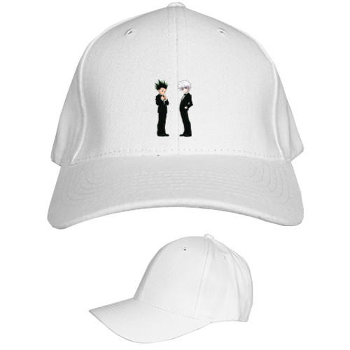 Kids' Baseball Cap 6-panel - Гон Фрикс и Киллуа Золдик - Mfest