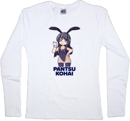 Women's Longsleeve Shirt - МАЙ САКУРАДЗИМА 5 - Mfest