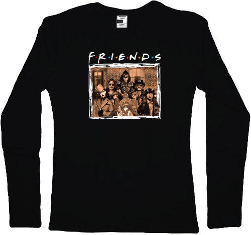 Women's Longsleeve Shirt - Рок Friends - Mfest