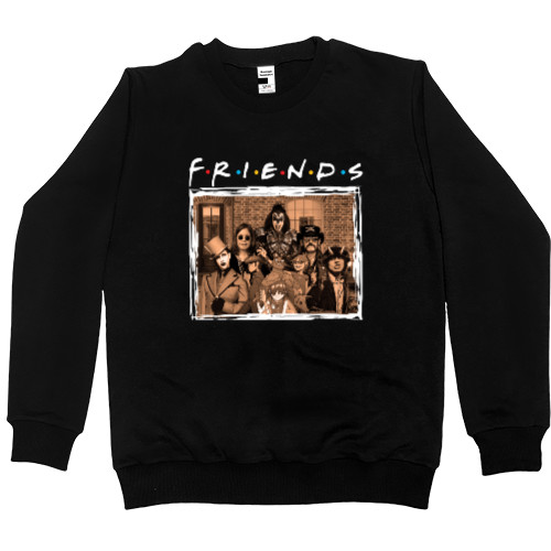 Men’s Premium Sweatshirt - Рок Friends - Mfest