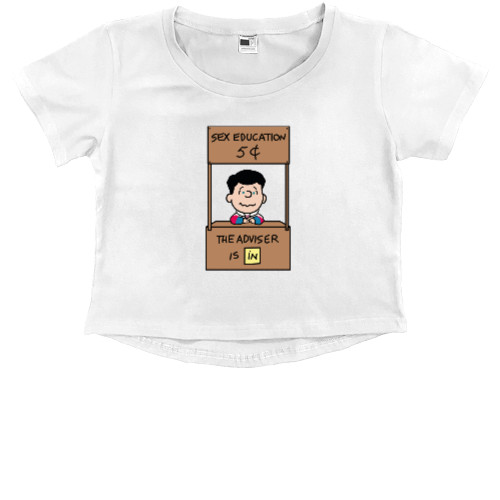 Kids' Premium Cropped T-Shirt - Отис - Mfest