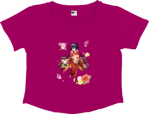 Women's Cropped Premium T-Shirt - Izumi Kyouka - Mfest