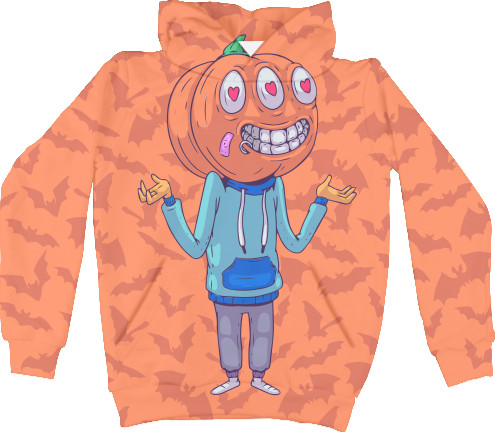 Kids' Hoodie 3D - Хэллоуин 11 - Mfest