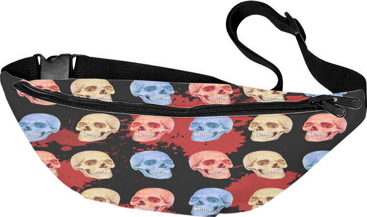 Fanny Pack 3D - Череп 7 - Mfest