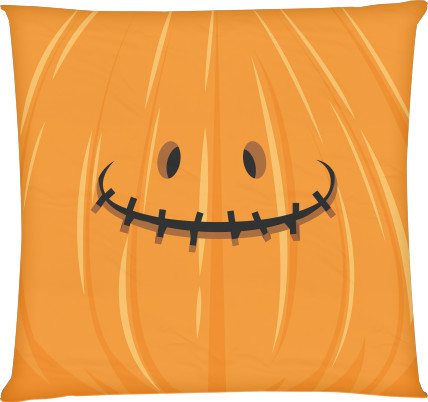 Square Throw Pillow - Тыква 2 - Mfest