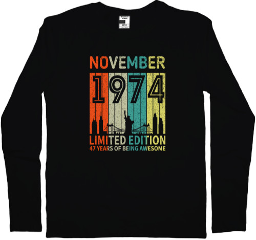 Men's Longsleeve Shirt - November - Mfest