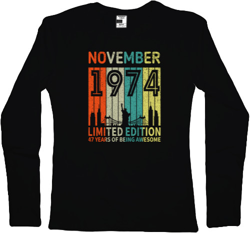 Women's Longsleeve Shirt - November - Mfest