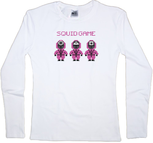 Women's Longsleeve Shirt - Squid Game 12 - Mfest