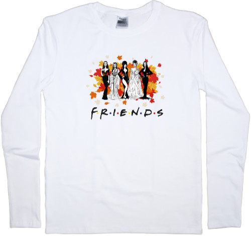 Men's Longsleeve Shirt - Friends the Addams Family - Mfest