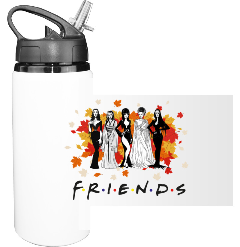 Sport Water Bottle - Friends the Addams Family - Mfest