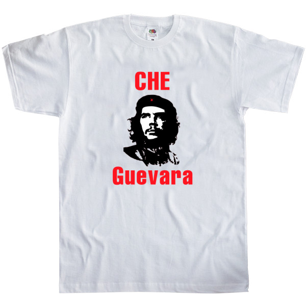 Men's T-Shirt Fruit of the loom - Che Guevara 7 - Mfest