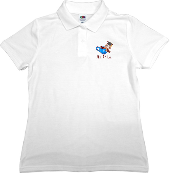 Women's Polo Shirt Fruit of the loom - Лень юриста - Mfest