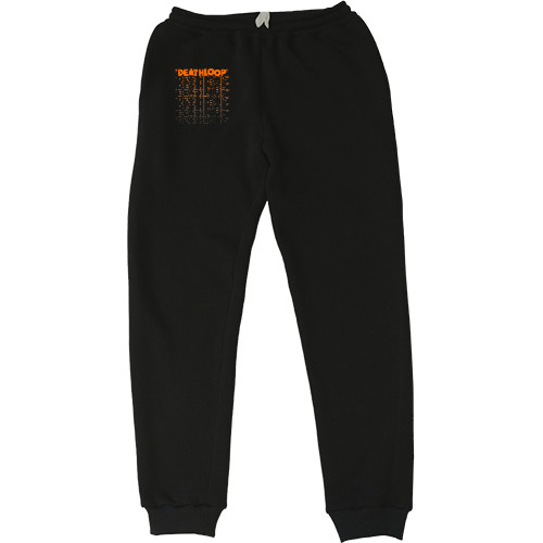 Men's Sweatpants - Deathloop лого - Mfest