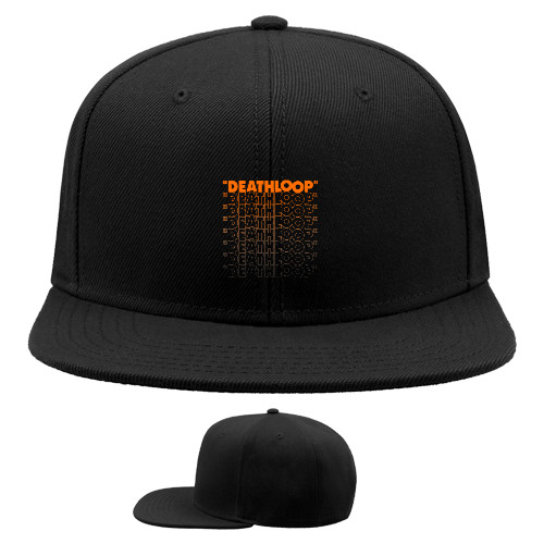 Snapback Baseball Cap - Deathloop лого - Mfest