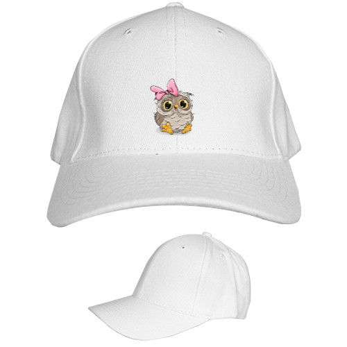 Kids' Baseball Cap 6-panel - Совушка - Mfest