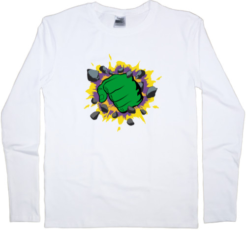 Kids' Longsleeve Shirt - Халк 2 - Mfest