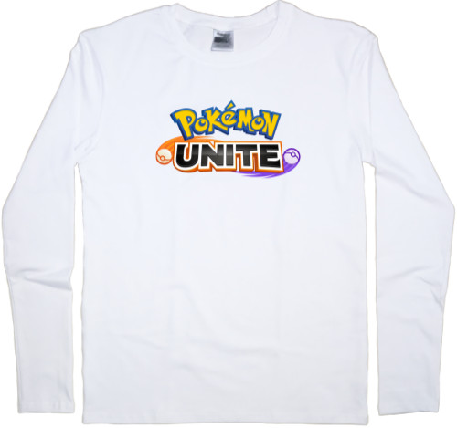 Футболка з Довгим Рукавом Чоловіча - Pokemon Unite Logo - Mfest