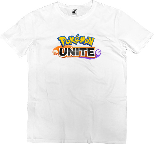 Футболка Преміум Чоловіча - Pokemon Unite Logo - Mfest