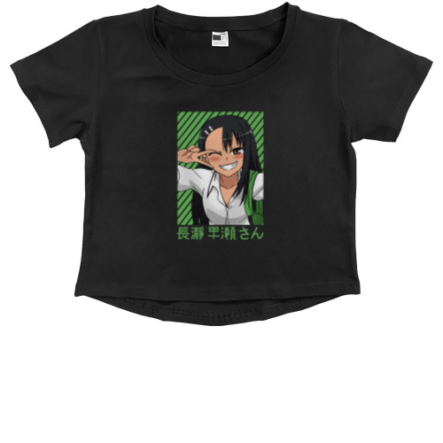 Kids' Premium Cropped T-Shirt - Nagatoro San - Mfest