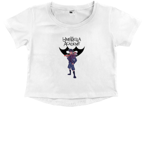 Kids' Premium Cropped T-Shirt - Number Five - Mfest