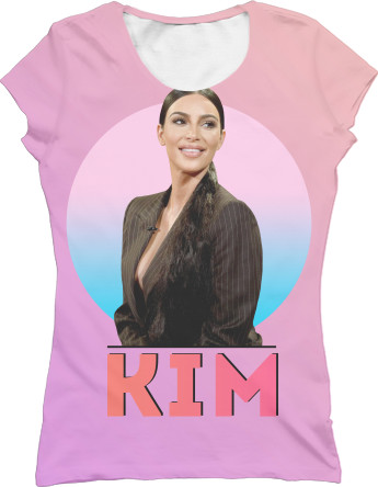 Women's T-Shirt 3D - Ким - Mfest