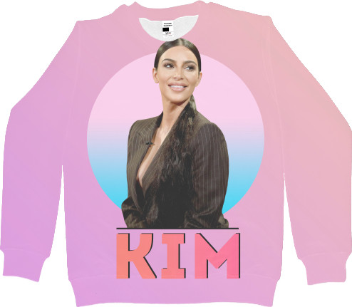 Women's Sweatshirt 3D - Ким - Mfest