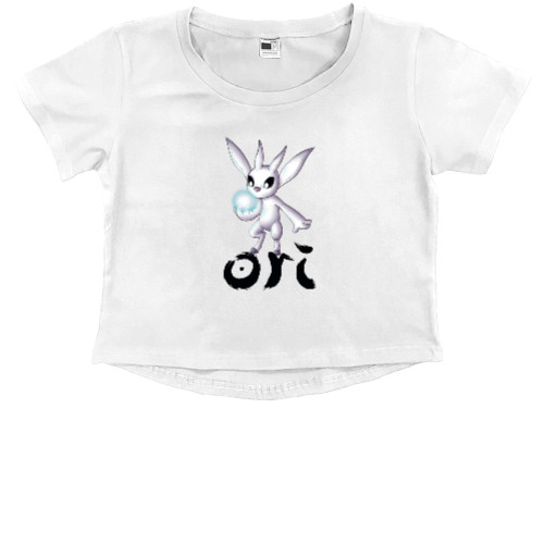 Kids' Premium Cropped T-Shirt - Ори - Mfest